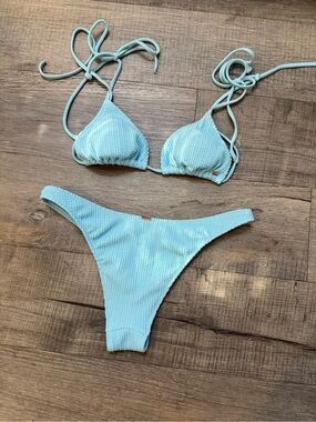 VS Pink Bathing Suit Set
